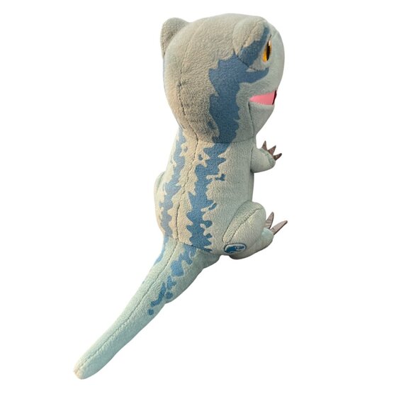Universal Jurassic World Blue Velociraptor Plush Dinosaur Stuffed Animal 9" Tall - Picture 3 of 4
